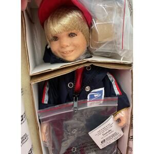 NIB 1998 Linda Steele Sandy US Postal Carrier Doll